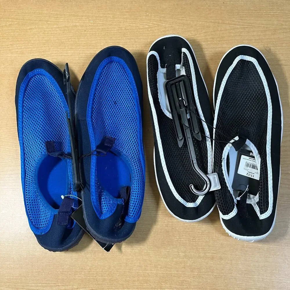 Black/Blue Size 11-12 Boating Shoes lot